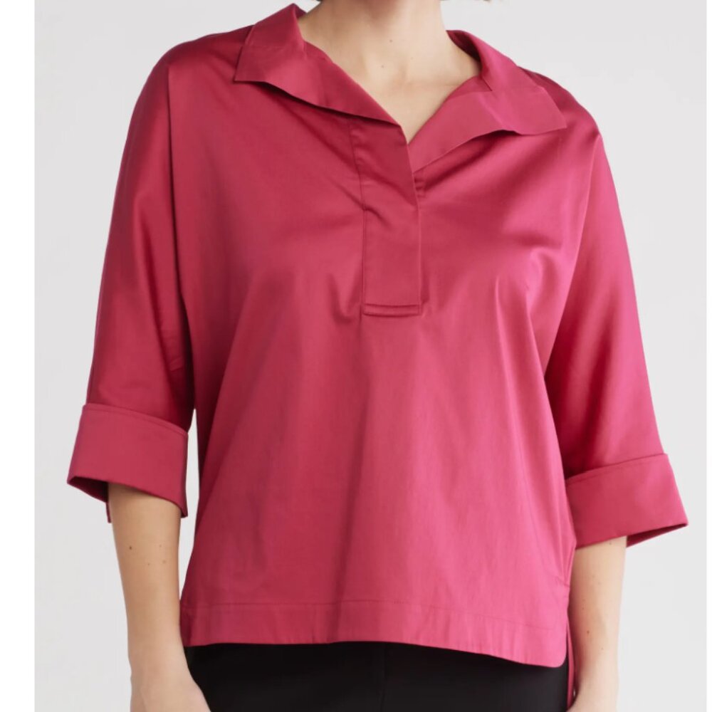 Ted Baker London - Avereye Batwing Popover Blouse - NWT Size 2 - Picture 6 of 7